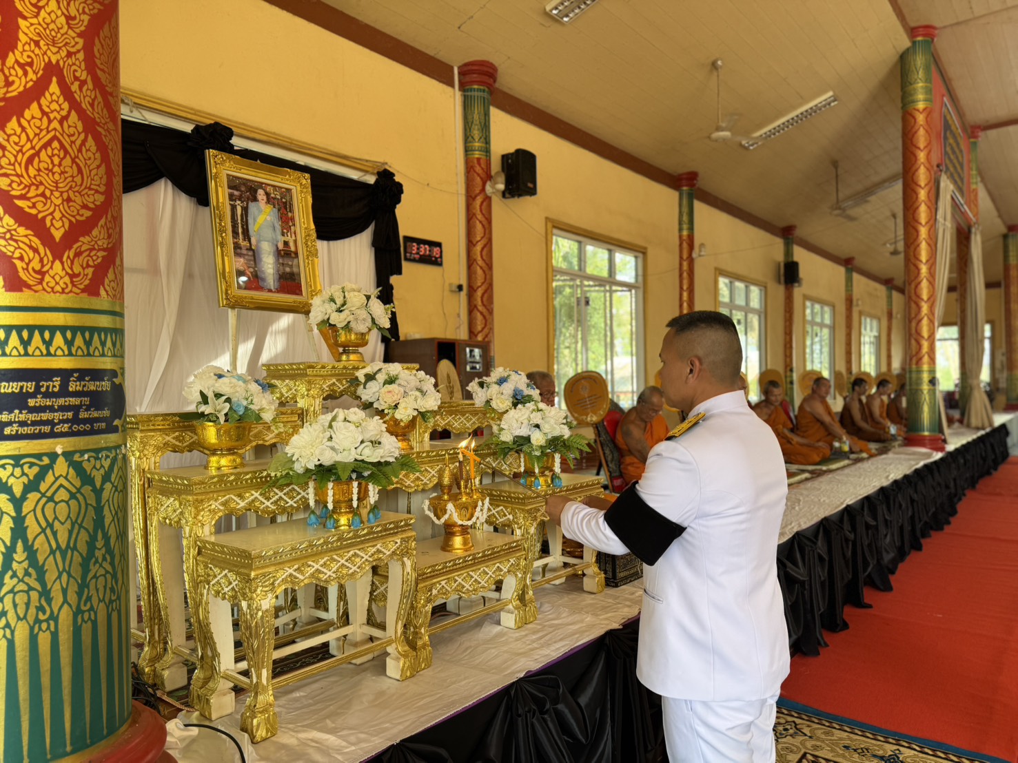 พิธีบำเพ็ญพระราชกุศลทักษิณานุประทานอุทิศถวาย พระราชกุศล สมเด็จพระนางเจ้าสิริกิติ์ พระบรมราชินีนาถ พระบรมราชชนนีพันปีหลวง เมื่อเสด็จสวรรคตครบสตมวาร (100 วัน)